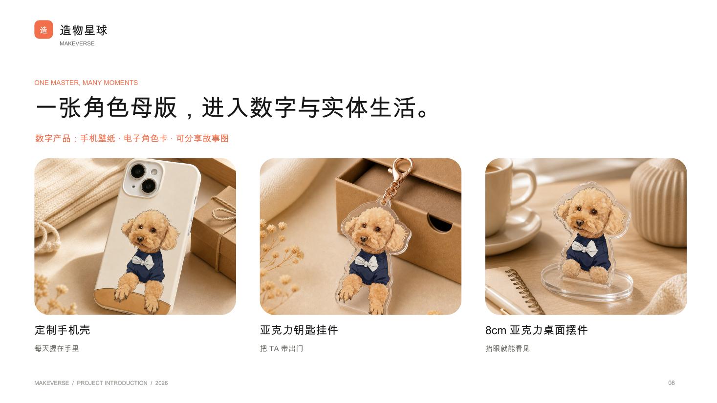 造物星球定制商品展示